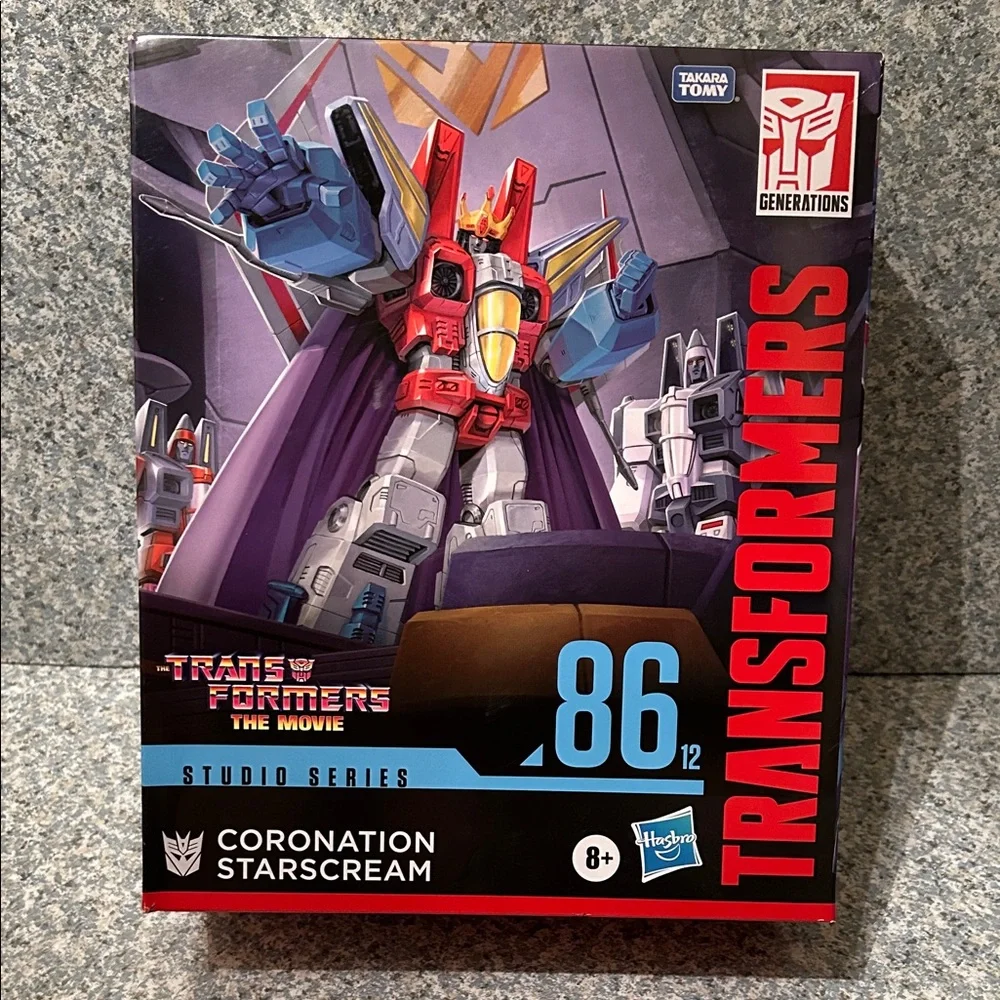 Hasbro Transformers The Movie Studio Series Coronation Starscream 86 / 12 NEW!! - Picture 1 of 2